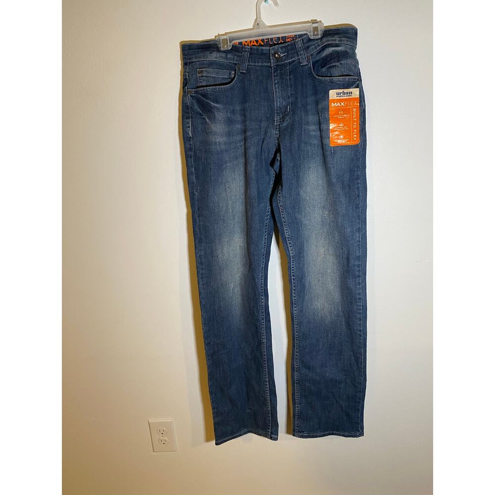 NWT Urban Pipeline 32x34 Mens Max FLex Relaxed Jeans